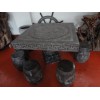 山东石槽 青州石槽 石质工艺品 石桌