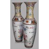 直销青花陶瓷大花瓶，中国红陶瓷大花瓶，粉彩大花瓶