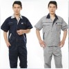 批发上海夏季全棉电子厂|工人短袖|工作服