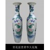 景德镇陶瓷大花瓶 厂家生产定做 5星酒店门厅陈设花瓶