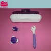 英国CQ 紫色压花切割滚轴/印花压纹器套装 翻糖工具