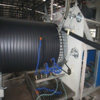 HDPE塑料中空壁缠绕管生产线设备