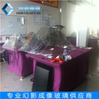 内蒙古45度超白全息玻璃介绍 北京180度单面成像系统