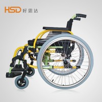 西安好思达致臻新款张力带黄绿色轮椅